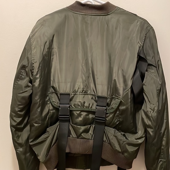 Green Bomber Jacket - Picture 8 of 10